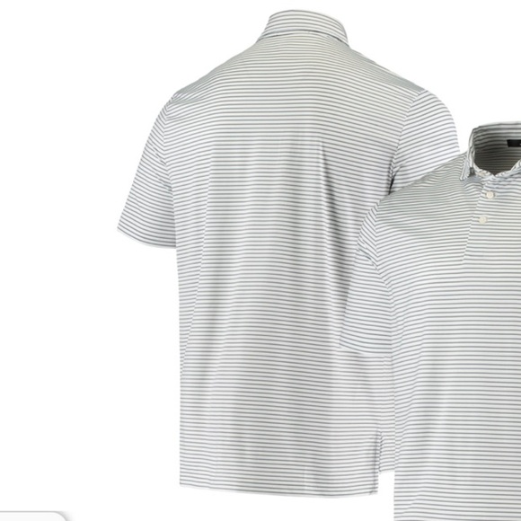 Ralph Lauren RLX white/pink and black classic fit performance polo sz M - Picture 8 of 8